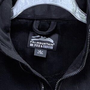 Tri-Mountain Fire & Rescue Sweatshirt in Black